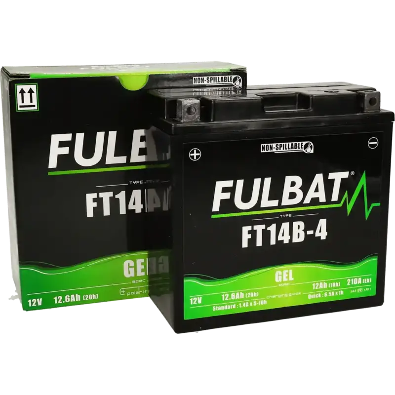 Favoriet Accu Fulbat YT14B-4 Gel SLA 12V 12Ah onderhoudsvrij