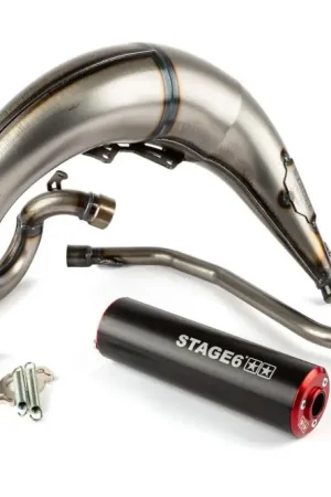 Uitlaat Stage6 streetrace bovenlangs Beta RR zwart/rood (50-80cc) Koop Vandaag