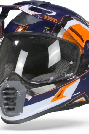 Direct Verzonden Klim Krios Pro Rally Striking Oranje Adventure Helm