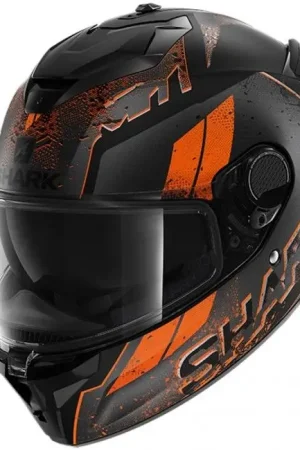 Shark Spartan GT Ryser Mat Zwart Antraciet Oranje Integraalhelm Beste Prijs