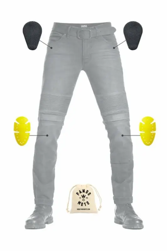 Weekendaanbieding Pando Moto Karl Devil 9 Slim Fit Cordura