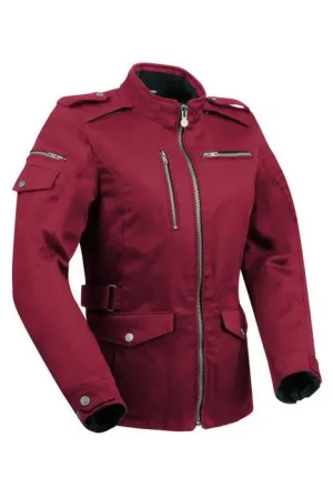 Segura Lady Leyton Jas Bordeaux Rood Beperkte Voorraad