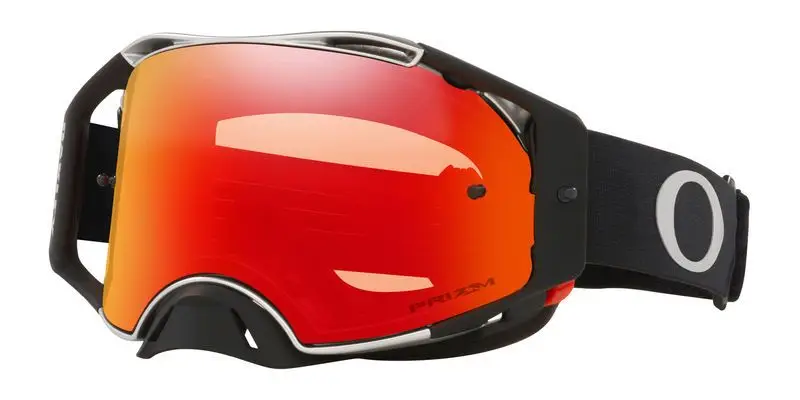 Dagaanbieding Oakley Airbrake MX Tuff Blocks Zwart Gunmetal Prizm MX Torch Iridium Bril