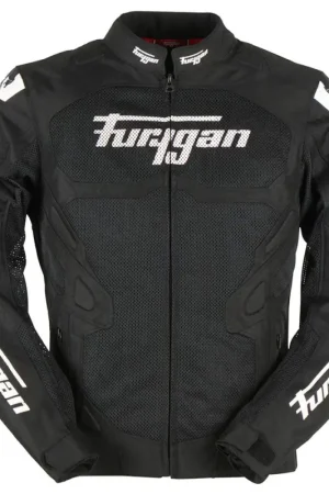 Furygan Atom Vented Evo Jas Zwart Wit Bestel Nu