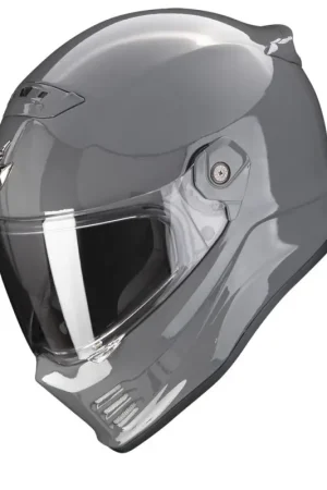 Scorpion Covert FX Solid Cement Grijs Integraalhelm Lage Kosten