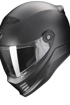 Scorpion Covert FX Solid Mat Zwart Integraalhelm Nieuw