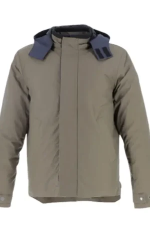 Betaalbaar Helstons Vlam Fabrics Jas Kaki Blauw