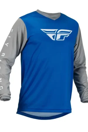 Laatste Kans Fly Racing MX Jersey F-16 Blauw Grijs
