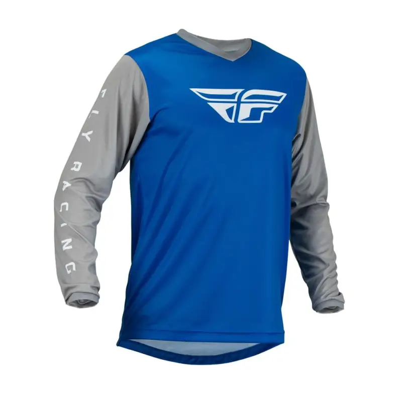 Laatste Kans Fly Racing MX Jersey F-16 Blauw Grijs