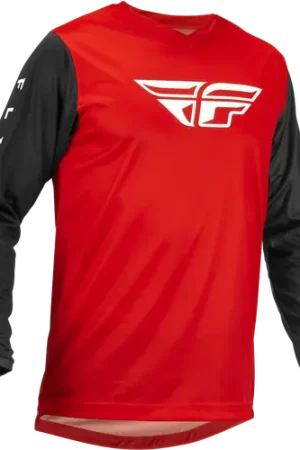 Direct Verzonden Fly Racing F-16 Rood Zwart MX Jersey