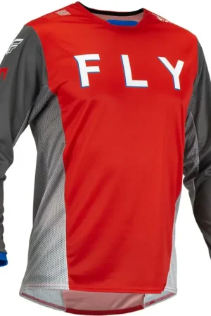 Must-Have Fly Racing Kinetic Kore Rood Grijs MX Jersey