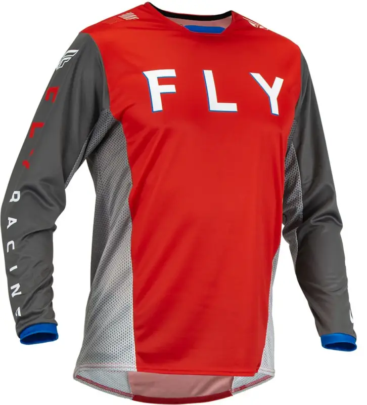 Must-Have Fly Racing Kinetic Kore Rood Grijs MX Jersey