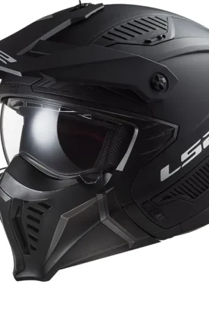 LS2 OF606 Drifter Solid Matt Black 06 Multi Helm Koopje