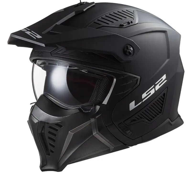 LS2 OF606 Drifter Solid Matt Black 06 Multi Helm Koopje