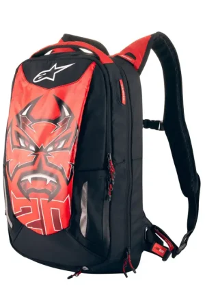 Alpinestars FQ20 City Hunter Rugzak Zwart Felrood Wit Finale Uitverkoop