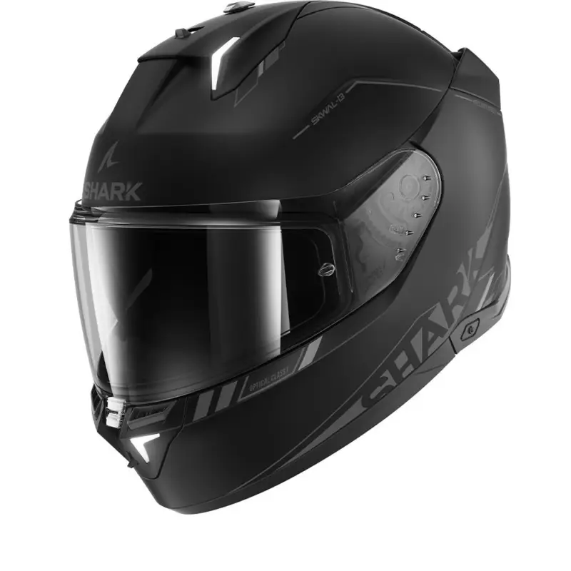 Shark SKWAL i3 Blank SP Mat Zwart Antraciet Zwart KAK Integraalhelm Seizoensaanbieding