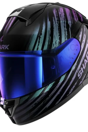 Shark Ridill 2 Assya Zwart Glitter Zwart KXK Integraalhelm Populair