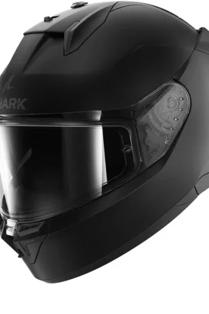 Shark D-Skwal 3 Blank Mat Zwart Mat KMA Integraalhelm Laatste Versie