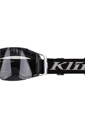 Actieprijs KLIM Edge Off-Road Goggle Focus Metallic Zilver Transparante Lens