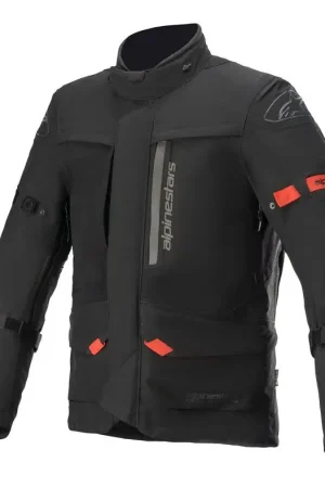 Alpinestars Altamira Gore-Tex Jas Zwart Helderrood Hoge Kwaliteit