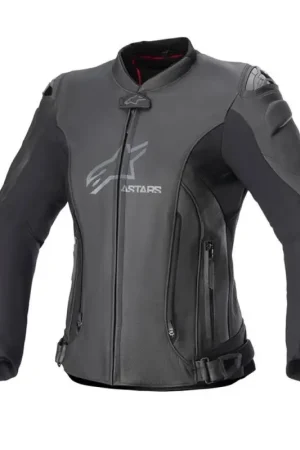 Alpinestars Stella GP Plus V4 Leren Jas Zwart Zwart Gratis Retour