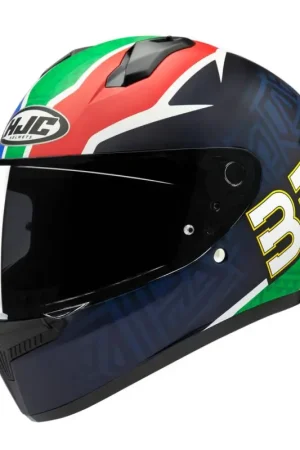 Bestseller HJC C10 Brad Binder 33 Integraalhelm Zwart Groen