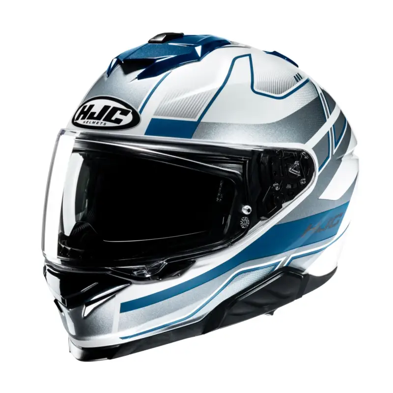 Snelle Levering HJC i71 Iorix Blauw Zilver Integraalhelm