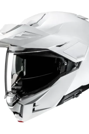 HJC i80 Solid Wit Adventure Motorhelm Shop Nu