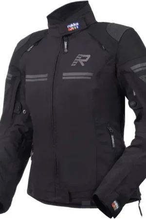 Exclusieve Aanbieding Rukka Armatou-R Zwart Waterdichte Dames Textiele Motorjas