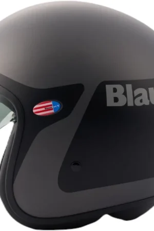Meest Verkocht Blauer Pilot GO Mat Titanium Jethelm