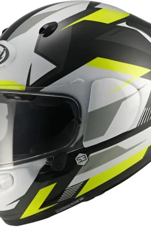 Arai Quantic Supra Geel Zwart Wit Integraalhelm Koopje