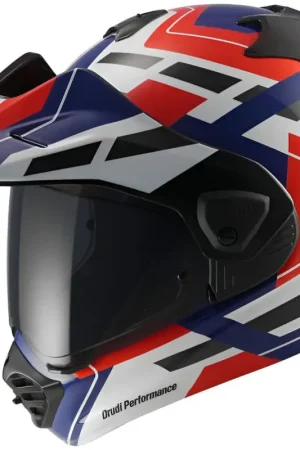 Arai Tour-X5 Match Wit Blauw Rood Adventure Integraalhelm Koopje