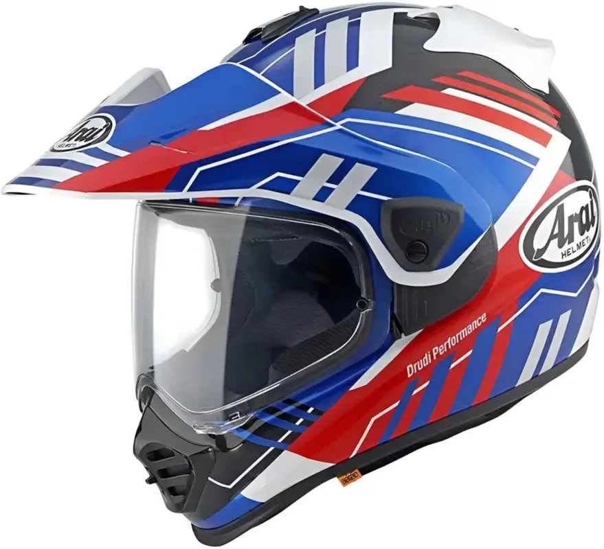 Arai Tour-X5 Trail Blauw Rood Wit Adventure Integraalhelm Favoriet