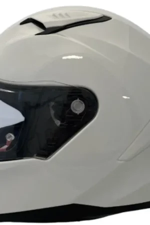 APEX FI100 Solid Wit Integraalhelm Premium
