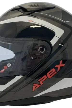 APEX FI100 Valencia Zwart Grijs Rood Integraalhelm Merkproduct