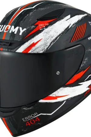 Suomy Track-1 404 2023 Grijs Zwart Rood Integraalhelm Hete Deal