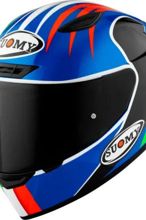 Suomy Track-1 Pecco Mugello 2022 E06 Blauw Zwart Integraalhelm Beperkt Aanbod