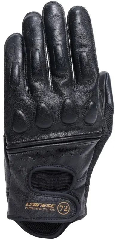 Dainese Blackjack 2 Zwart Zwart Handschoenen Goedkoop
