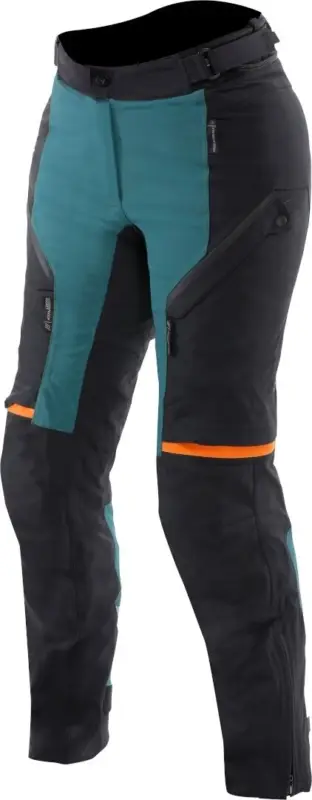 Dainese Mangen Absøluteshell™ Pro Waterdichte Dames Dark Sea Zwart Textiele Motorbroek Finale Uitverkoop