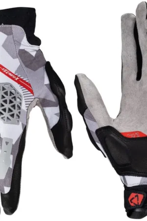 Favoriet Leatt ADV X-Flow 7.5 Kort Staalgrijs Zwarte Handschoenen