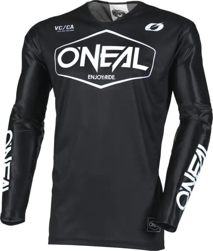 O'NEAL Mayhem Hexx Zwart Wit Motocross Jersey Lage Prijs