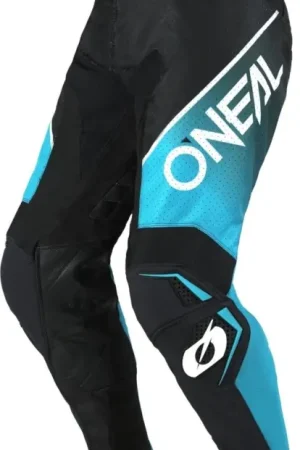 Gecertificeerd O'NEAL Hardwear Air Slam Zwart Turquoise Motorcross Broek