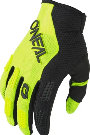 O'NEAL Element Racewear Zwart Neon Kinder Motorcross Handschoenen Flitsaanbieding