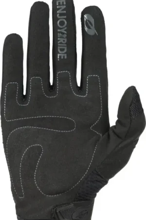 Populair O'NEAL Element Racewear Zwart Zwart Dames Motorcross Handschoenen