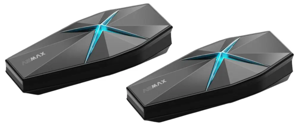 ASMAX F1 Plus Bluetooth Communicatiesysteem Duo Pack Korting