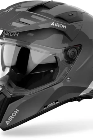 Airoh Bandit Donkergrijs Adventure Integraalhelm Betrouwbaar