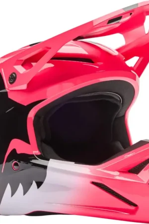 Beperkte Voorraad FOX V1 Shield Roze Crosshelm