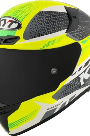 Aanbieding KYT TT-Revo Gear Zwart Geel Integraalhelm