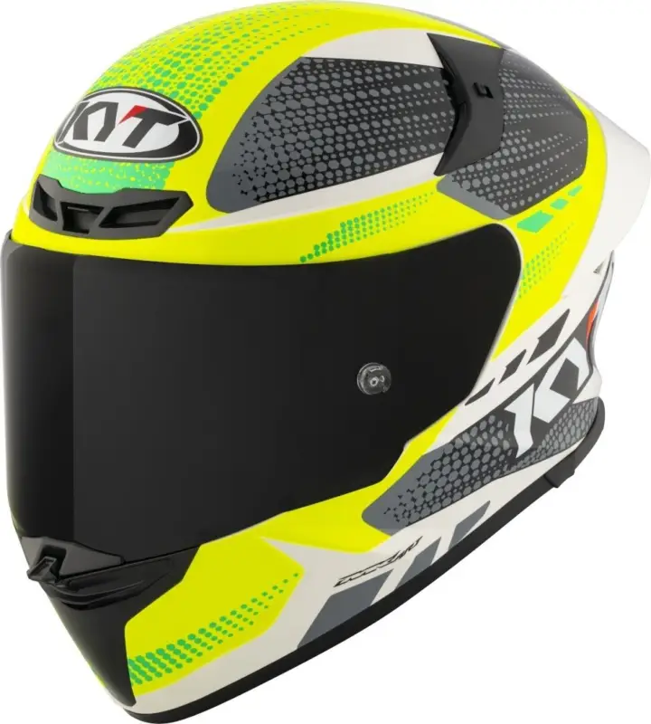 Aanbieding KYT TT-Revo Gear Zwart Geel Integraalhelm