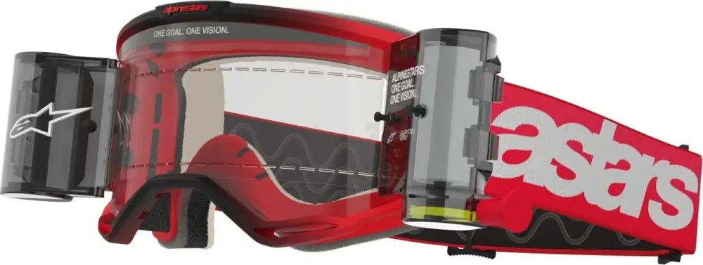 Alpinestars Vision 5 Blaze Roll-Off Motorcross bril Snelle Levering